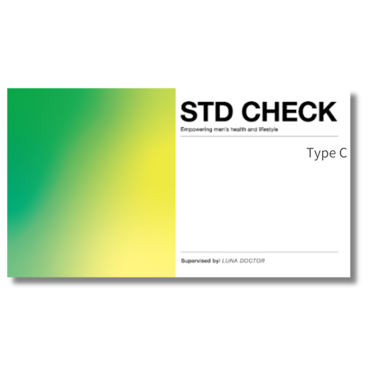 男女共用/性感染症検査キット 『STD CHECK Type C』【指先採血用・2項目】(梅毒・HIV)