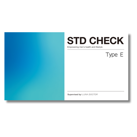 男性用/性感染症検査キット 『STD CHECK Type E』【尿用・6項目】(クラミジア・淋菌・カンジダ・トリコモナス・マイコプラズマ・ウレアプラズマ)