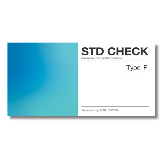 男性用/性感染症検査キット 『STD CHECK Type F』【皮膚擦過用・1項目】(一般細菌)
