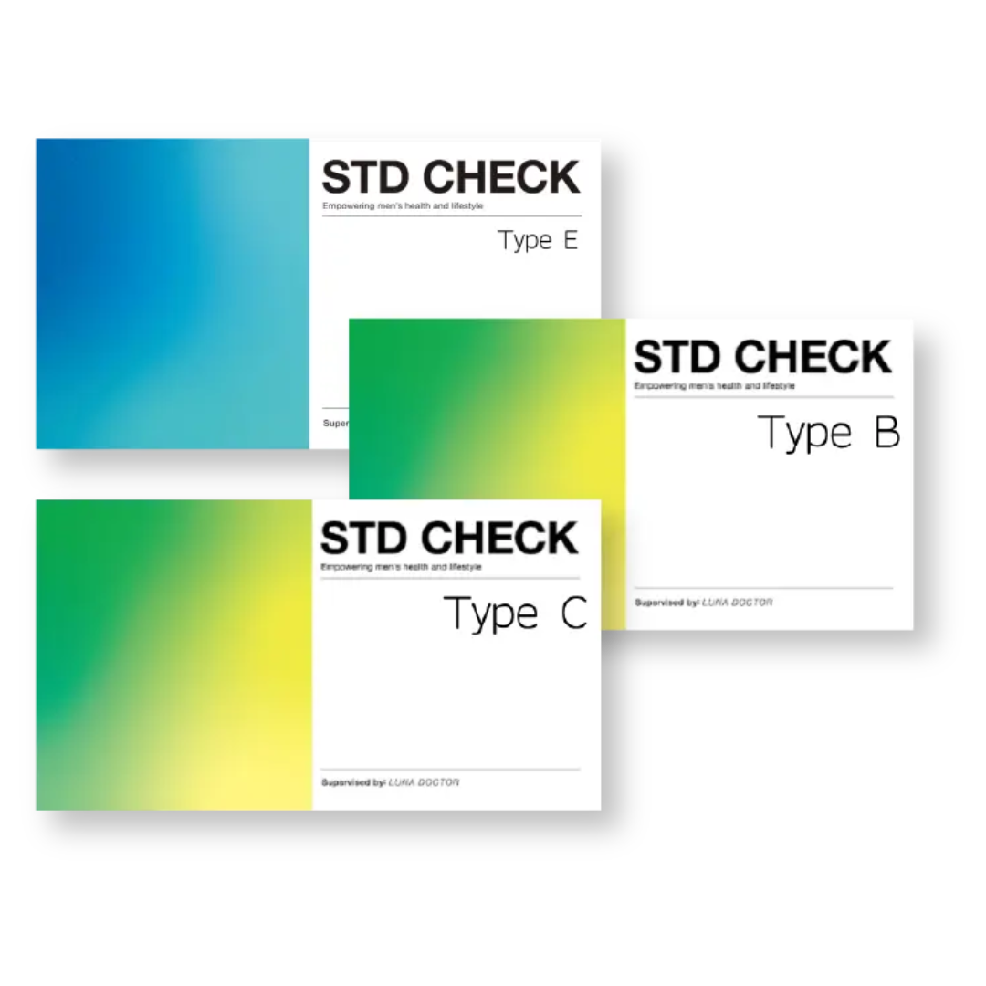 [お得用]男性用/性感染症検査キット「尿用 6項目/のど用 クラミジア・淋病/採血用 梅毒・HIVセット」