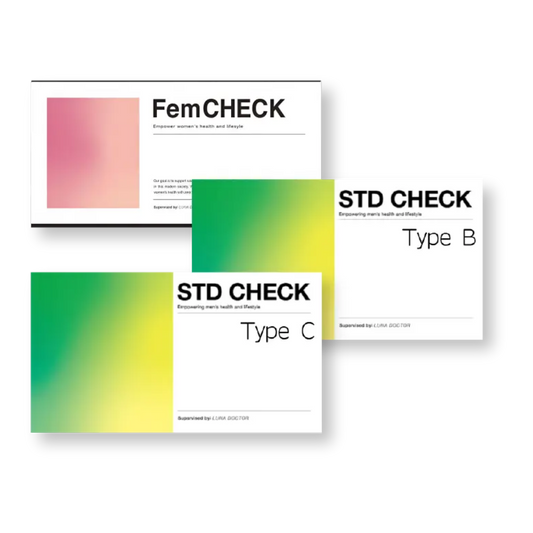 [お得用]性感染症検査キット 「膣用 17項目/のど用 クラミジア・淋病/採血用 梅毒・HIVセット」 クーポン対象