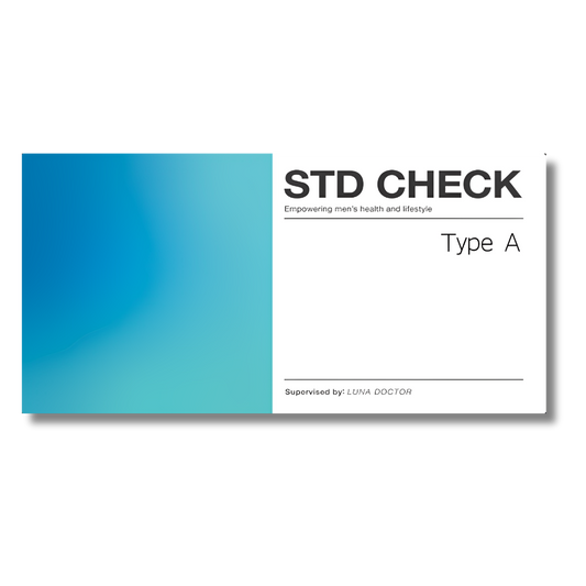 男性用/性感染症検査キット 『STD CHECK Type A』【尿用・4項目】（クラミジア・淋菌・カンジダ・トリコモナス）
