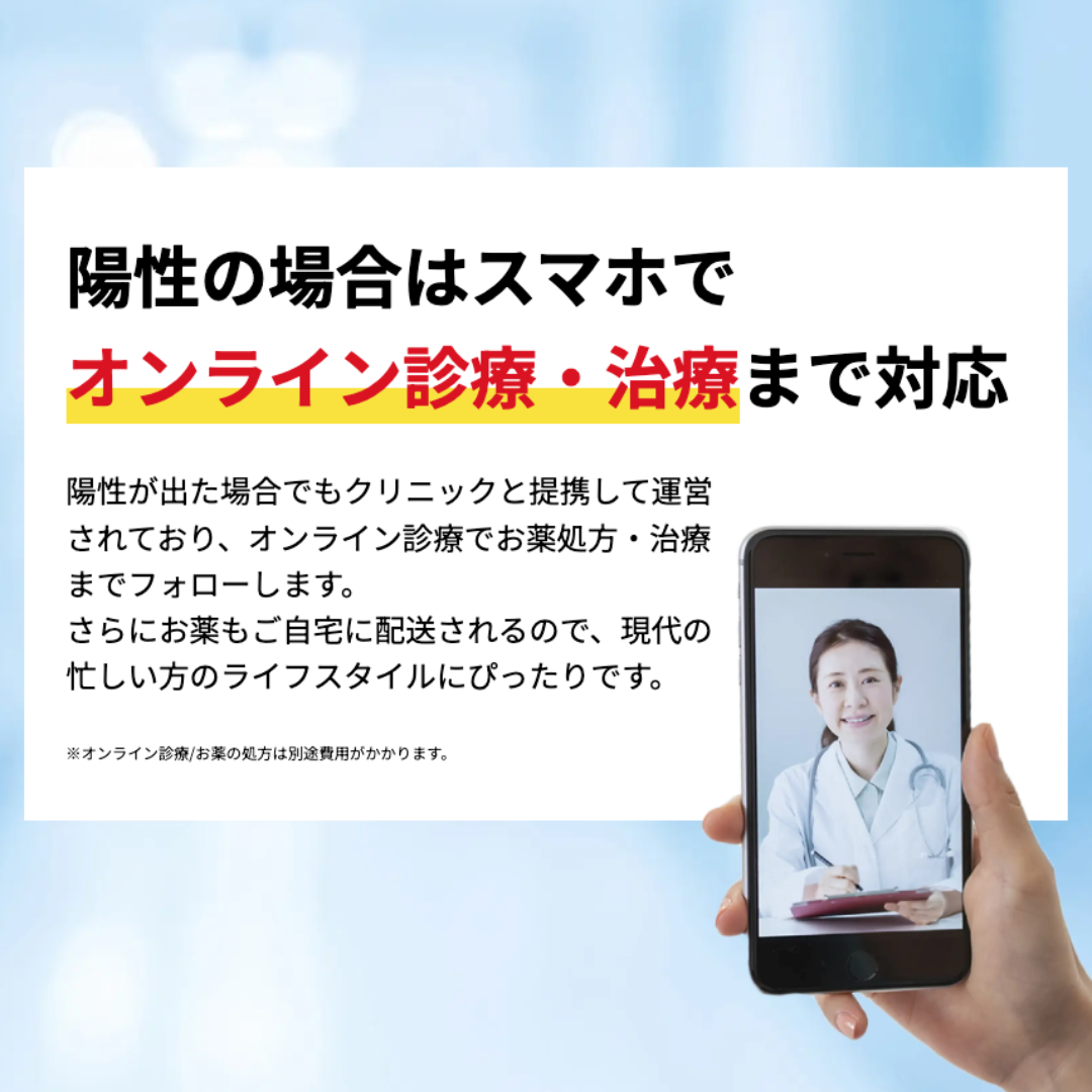 男性用/性感染症検査キット 『STD CHECK Type E』【尿用・6項目