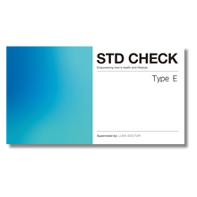 しぐぢー確認ページ 男性用/性感染症検査キット 『STD CHECK Type E』【尿用・6項目