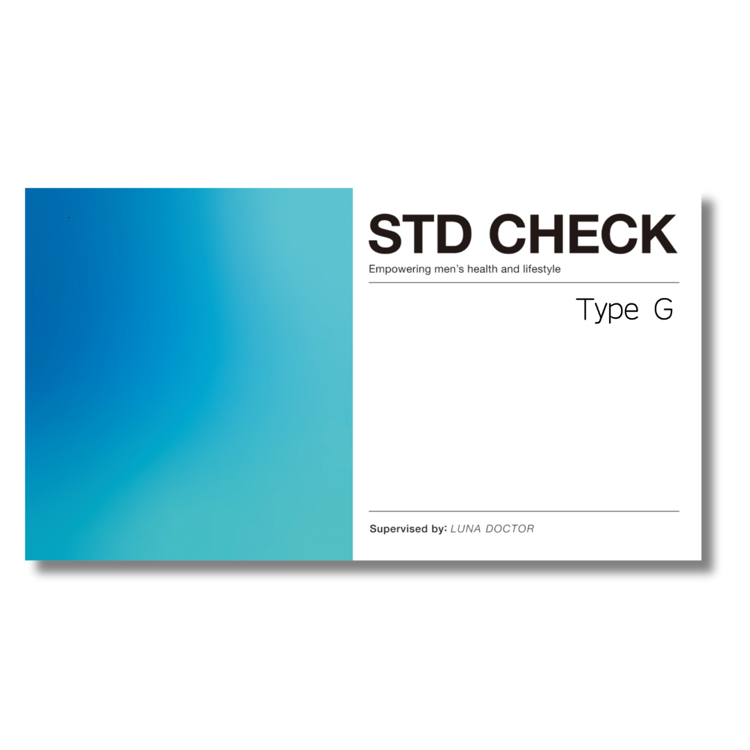 男性用/性感染症検査キット 『STD CHECK Type G』【尿用・7項目】（クラミジア・淋菌・カンジダ・トリコモナス・マイコプラズマ・ウレアプラズマ・一般細菌） クーポン対象