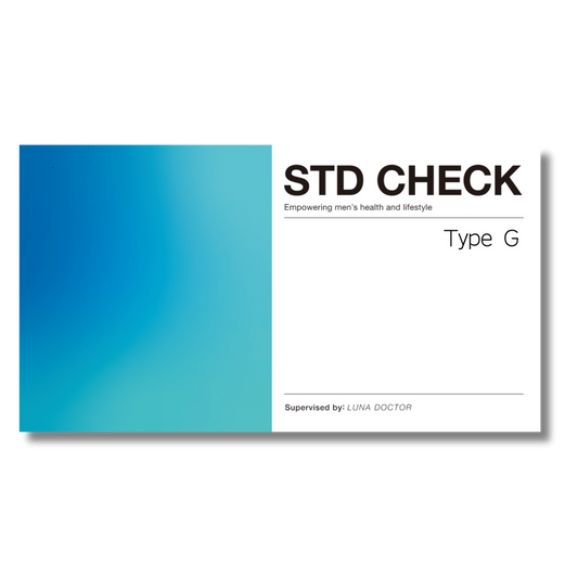 男性用/性感染症検査キット 『STD CHECK Type G』【尿用・7項目】（クラミジア・淋菌・カンジダ・トリコモナス・マイコプラズマ・ウレアプラズマ・一般細菌）