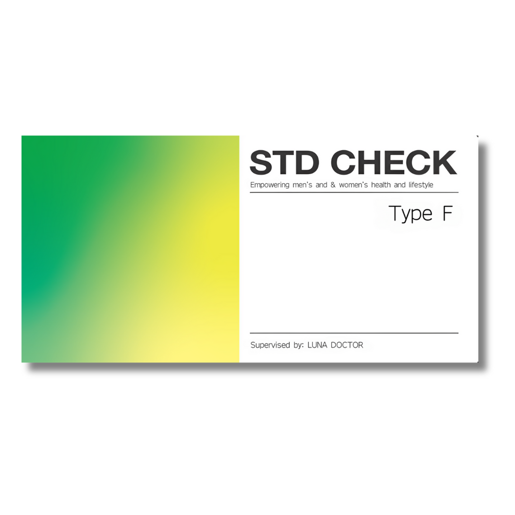 男女共用/性感染症検査キット 『STD CHECK Type F』【皮膚擦過用・1項目】（一般細菌）